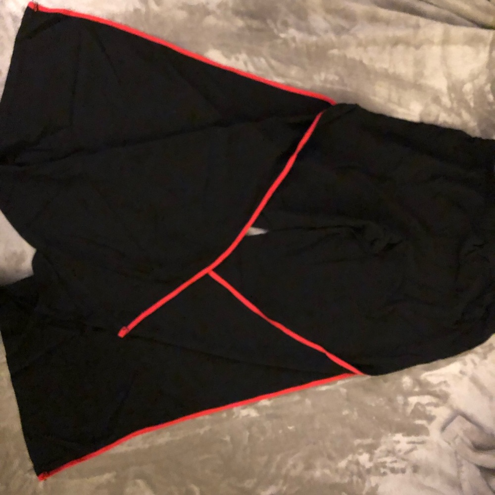 Half side split pants